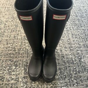 Hunter Black Rain Boots